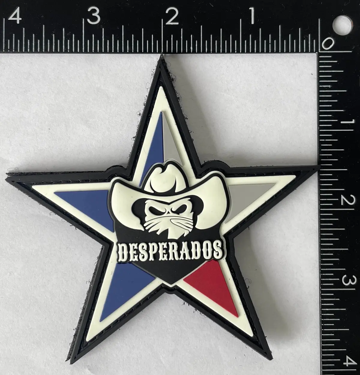 Official Mals-41 Desperados Pvc Glow Patch 1