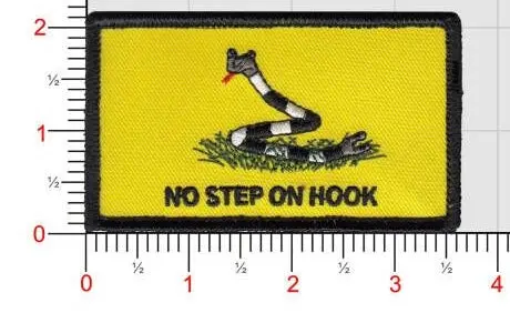 Us Navy Nonstep On Hook Tailhook Patch 1