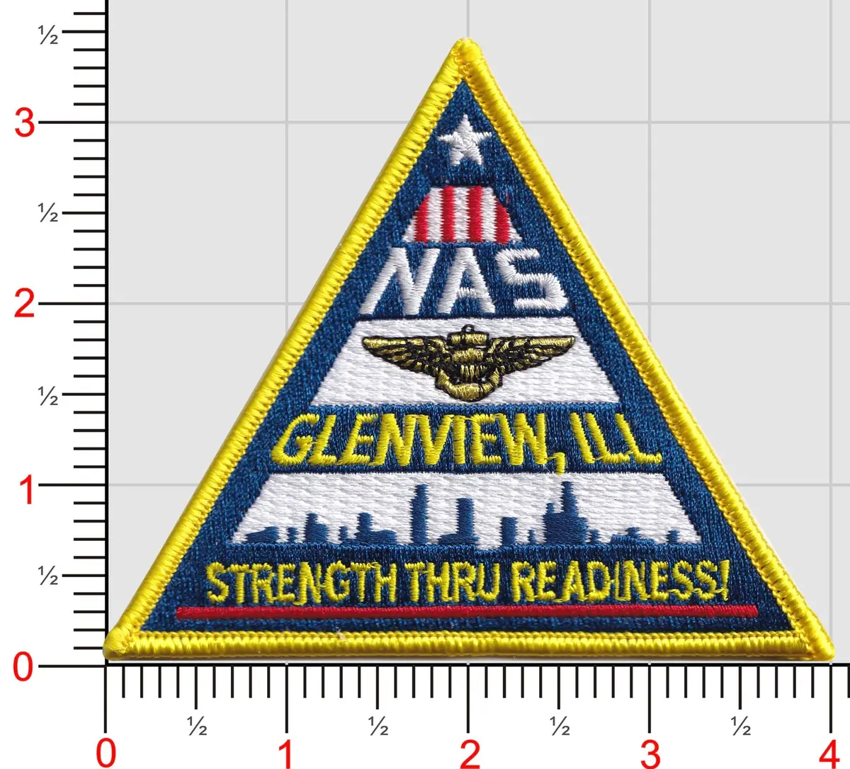 Officially Licensed Naval Air Station Nas Glenview, Il Patch 1