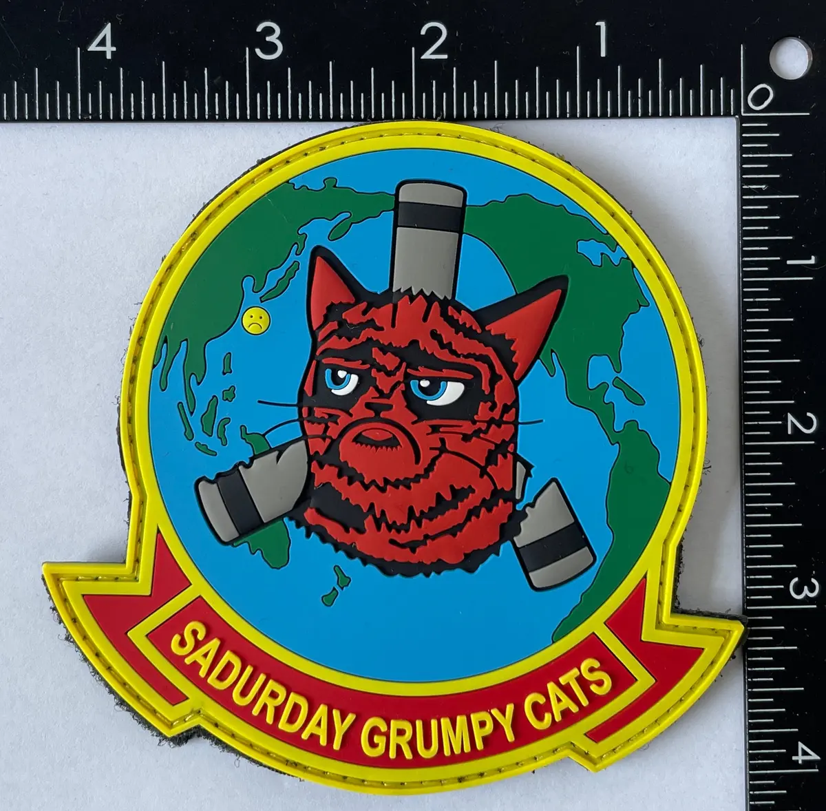 Vmm-262 Grumpy Cats Pvc Patch 1