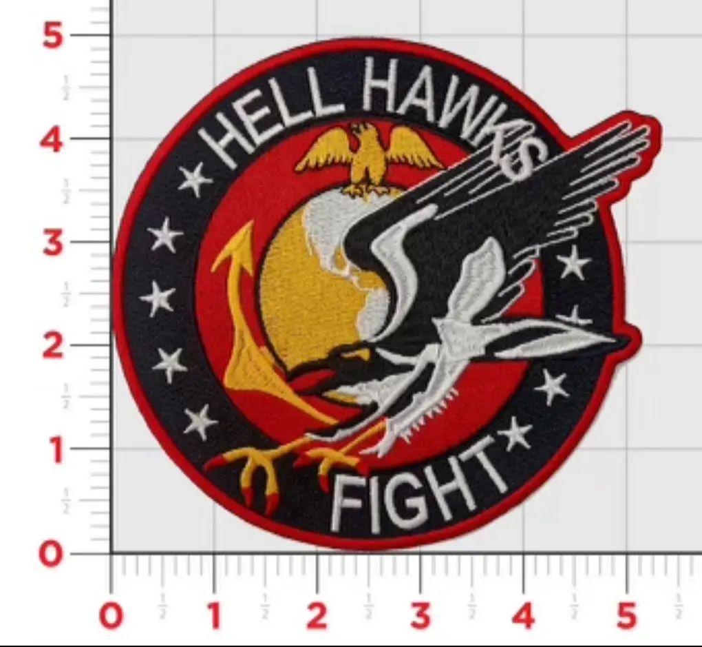 Officially Licensed Vmf-213 Hell Hawks Wwii Squadron Patch 1