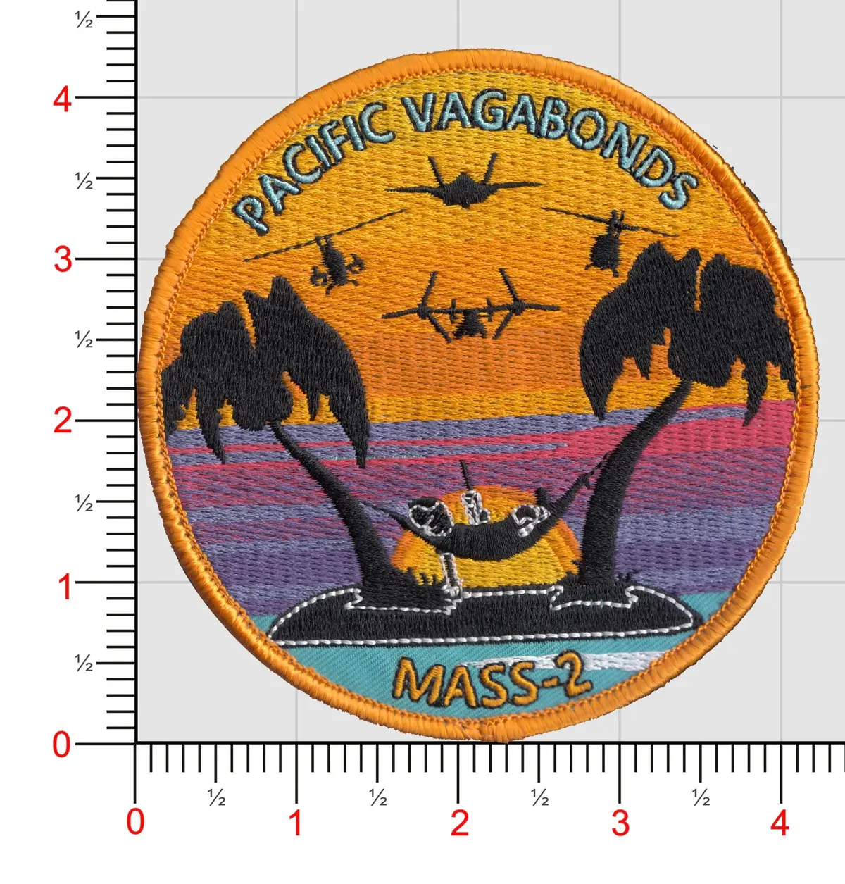 Official Mass 2 Pacific Vagabonds Patch 1