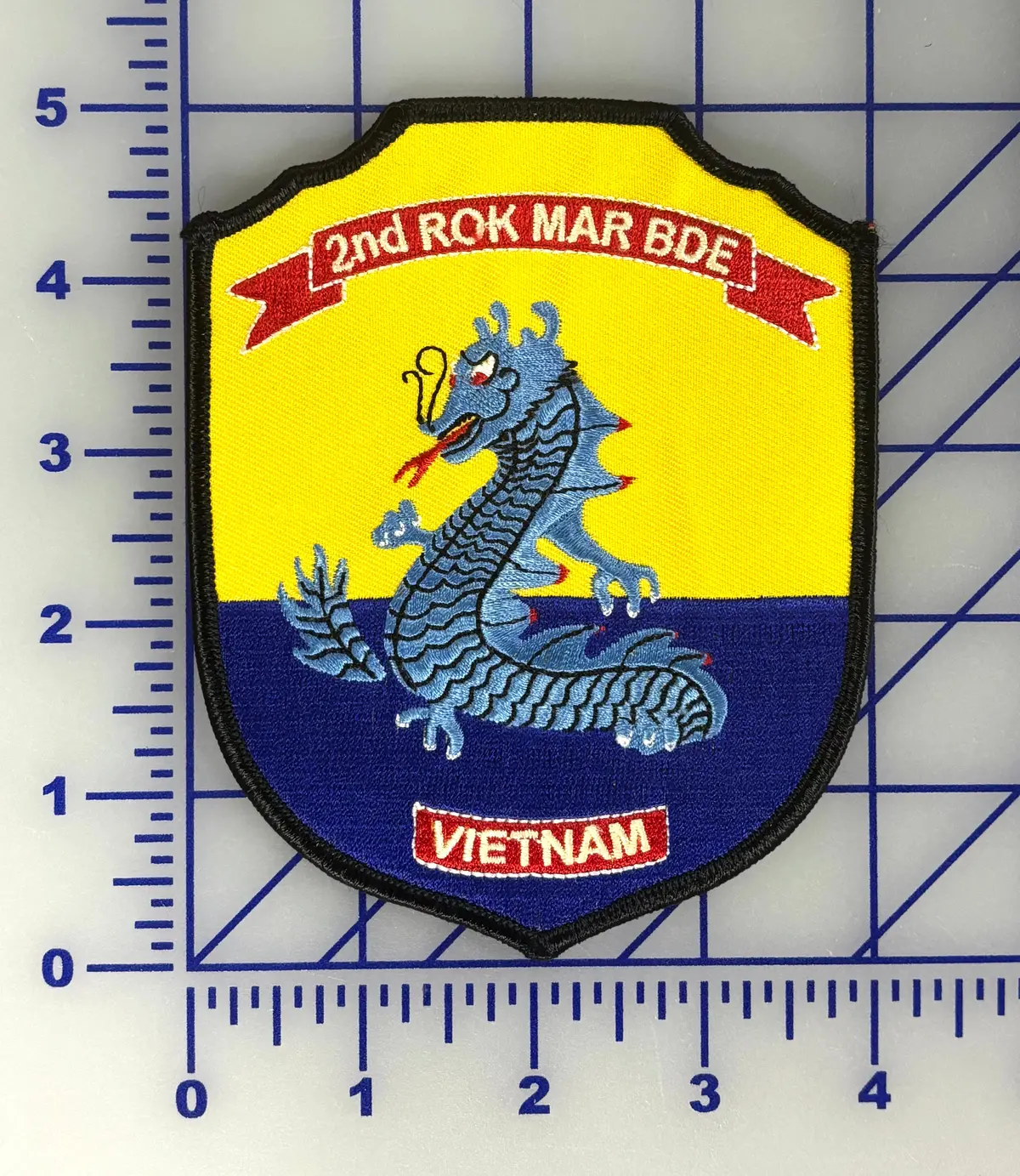 Officially Licensed Usmc 2Nd Marine Brigade (Republic Of Korea) Patch 2