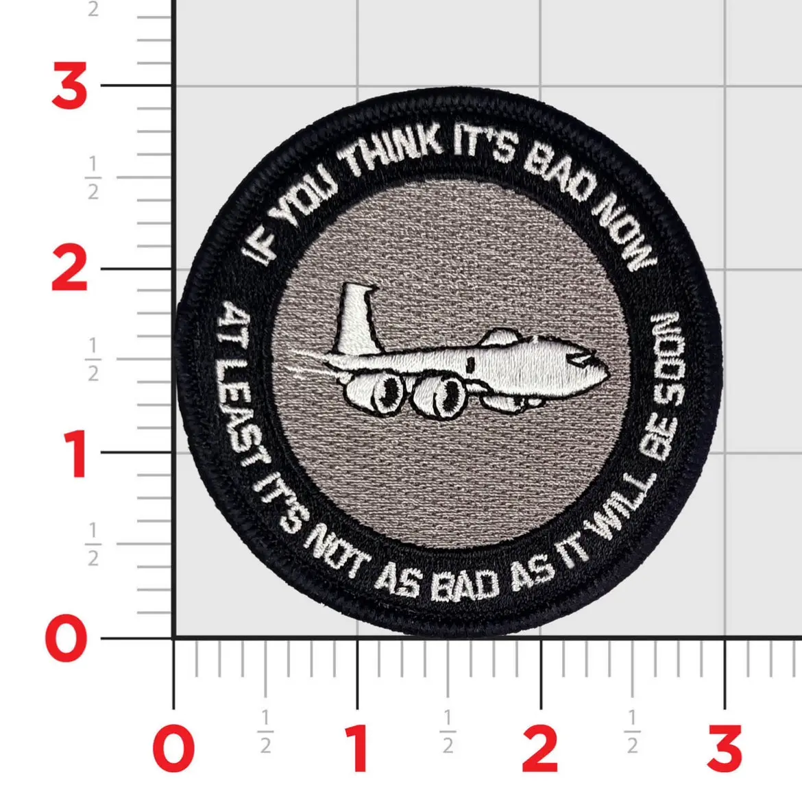 Official Vq-4 E-6B If You Think It's Bad Now Shoulder Patch 1
