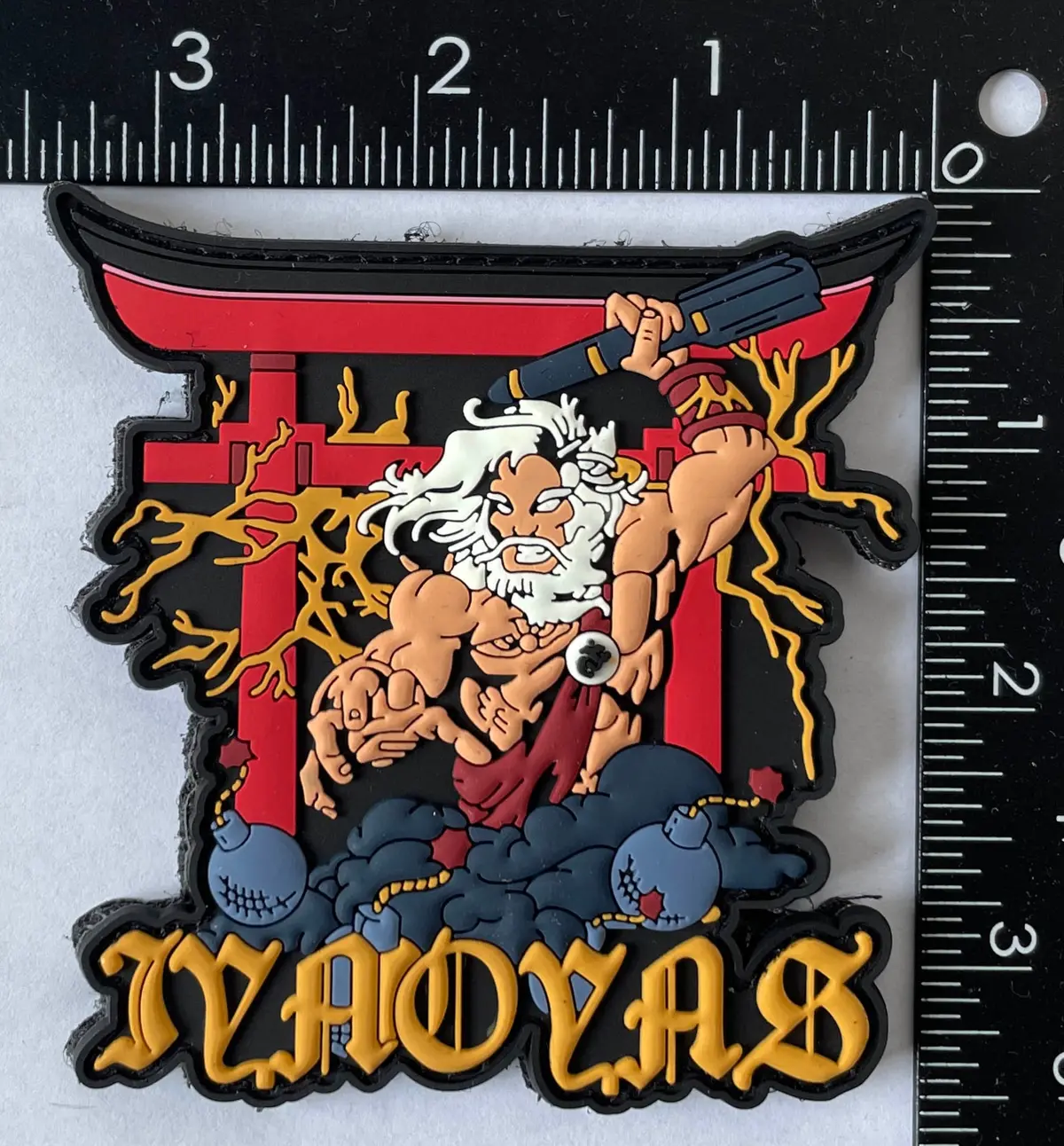 Iyaoyas Zeus Pvc Patch 1