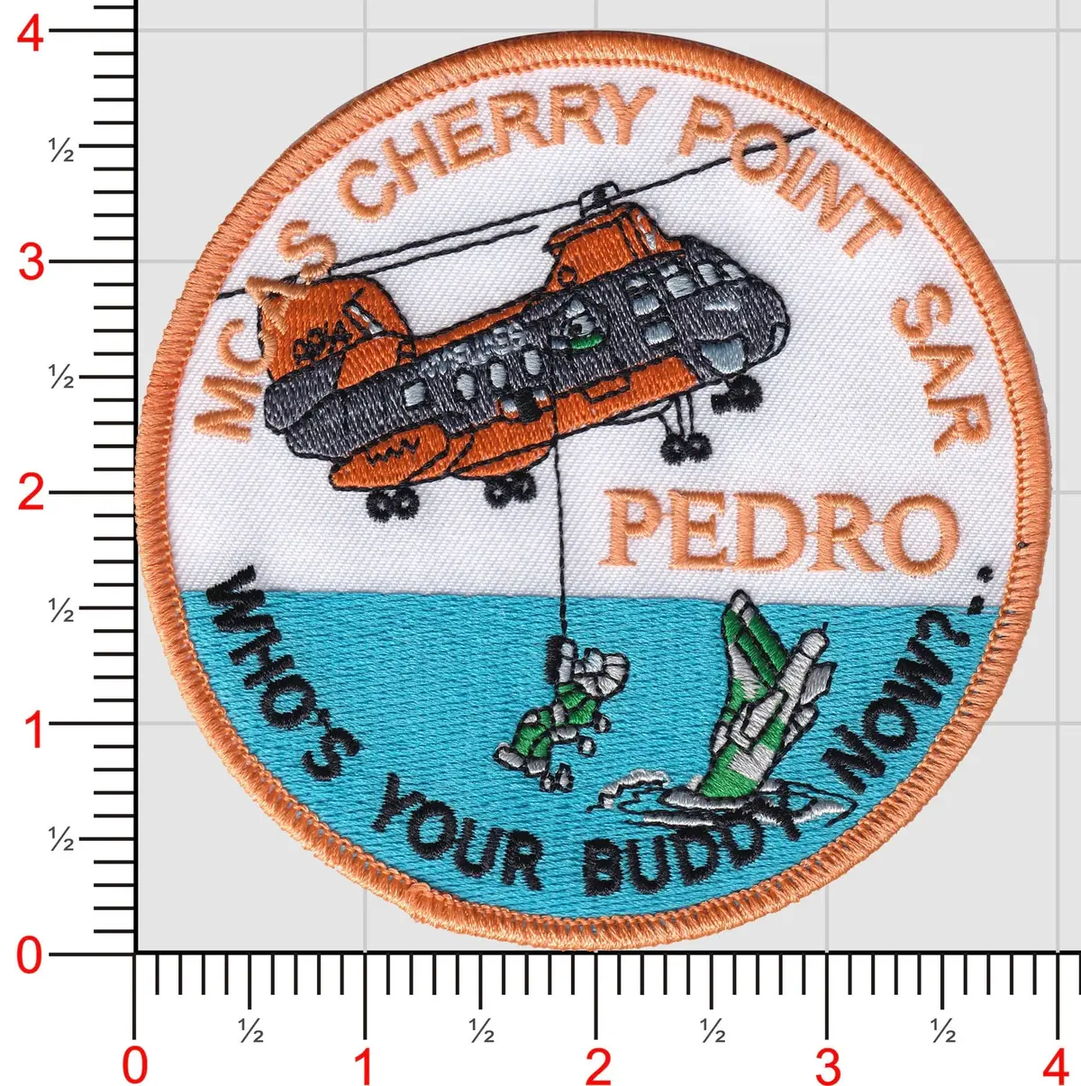 Pedro Vmr-1 Mcas Cherry Point Sar Patch 1