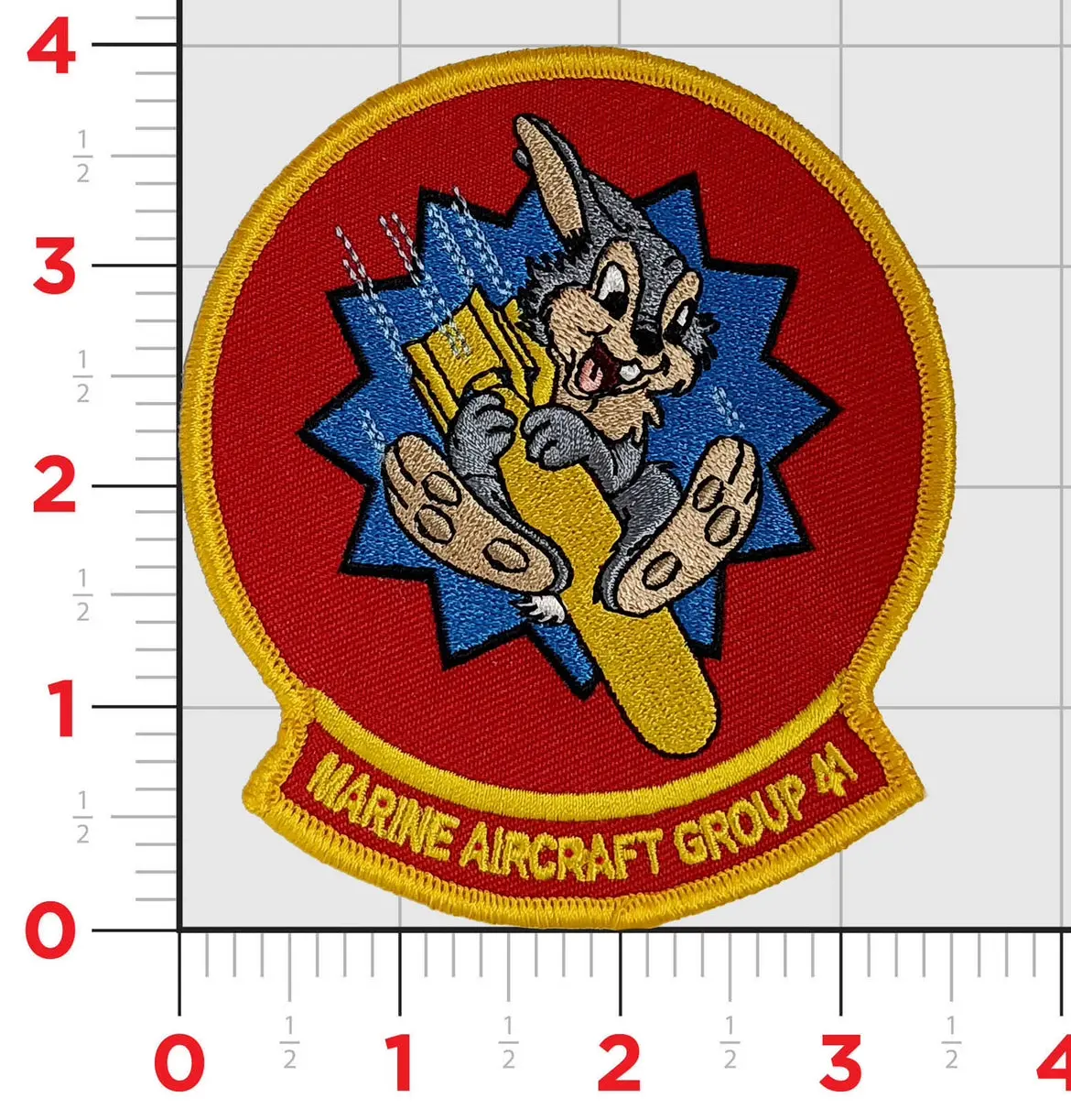 Officially Licensed Marine Aircraft Group Mag-41 Wwii Bunny Patch 1