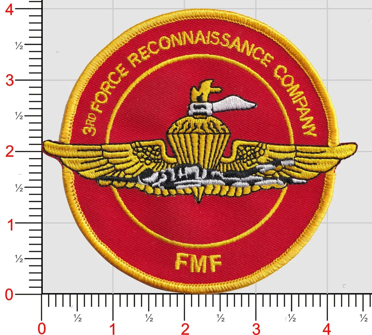 Officially Licensed Usmc 3Rd Force Recon Patch 1