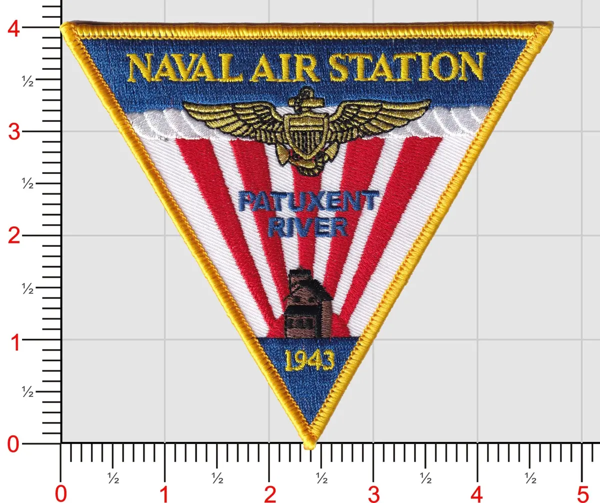 Officially Licensed Nas Patuxent River Patch 1
