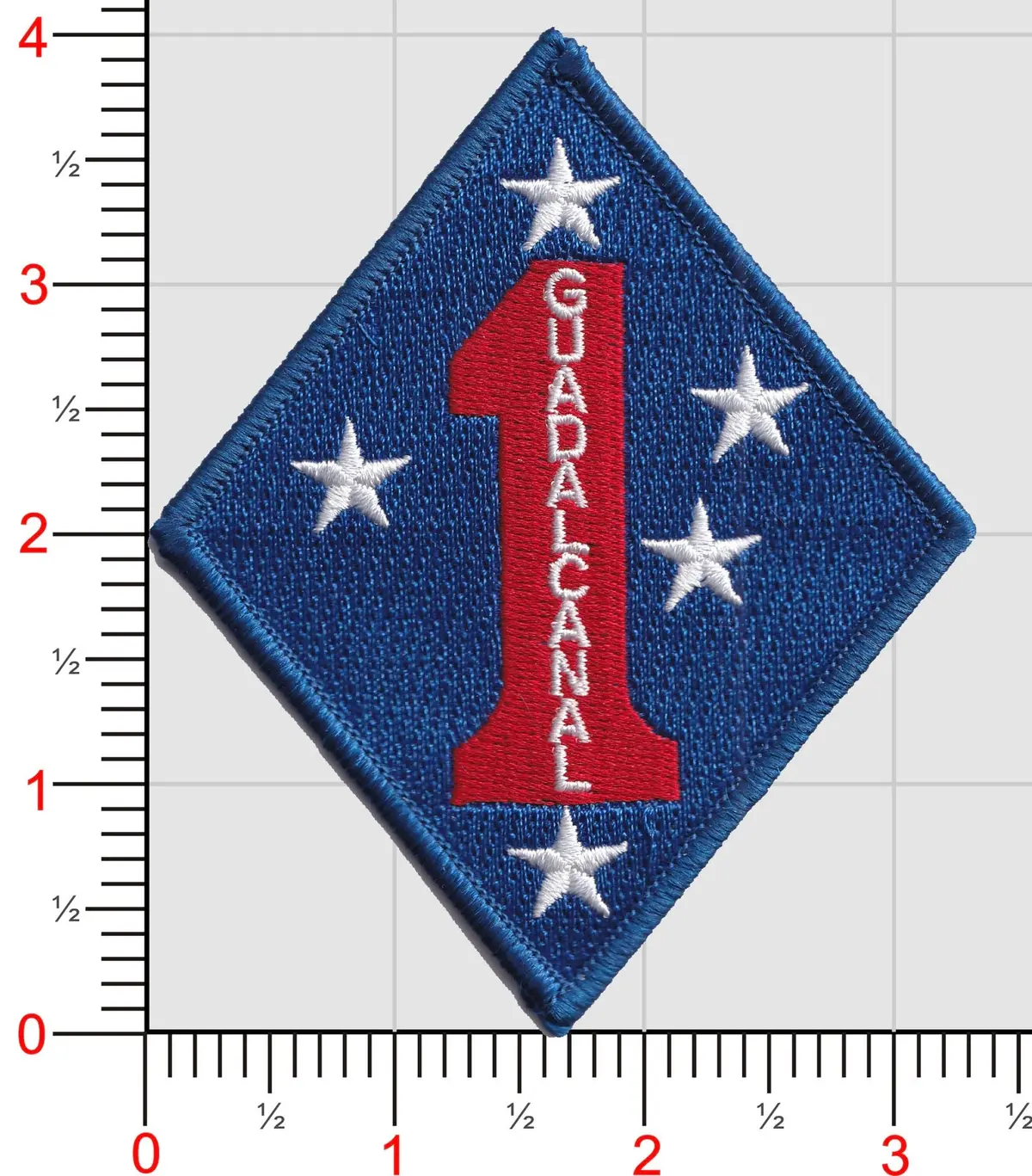 Officially Licensed Usmc 1St Mardiv Guadalcanal Patch 1