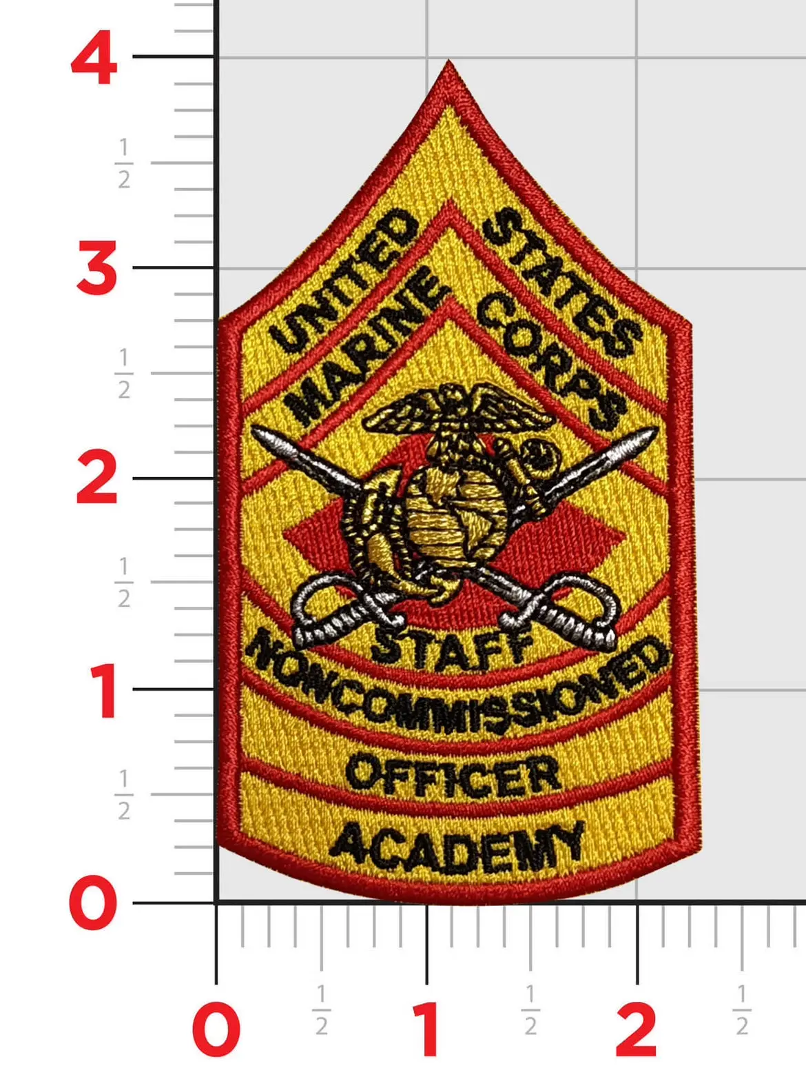 Officially Licensed Usmc Snco Academy Patch 1