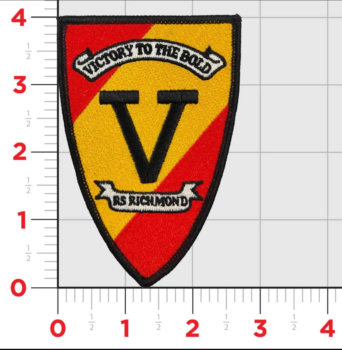Officially Licensed Usmc Recruiting Station Richmond Patch 1