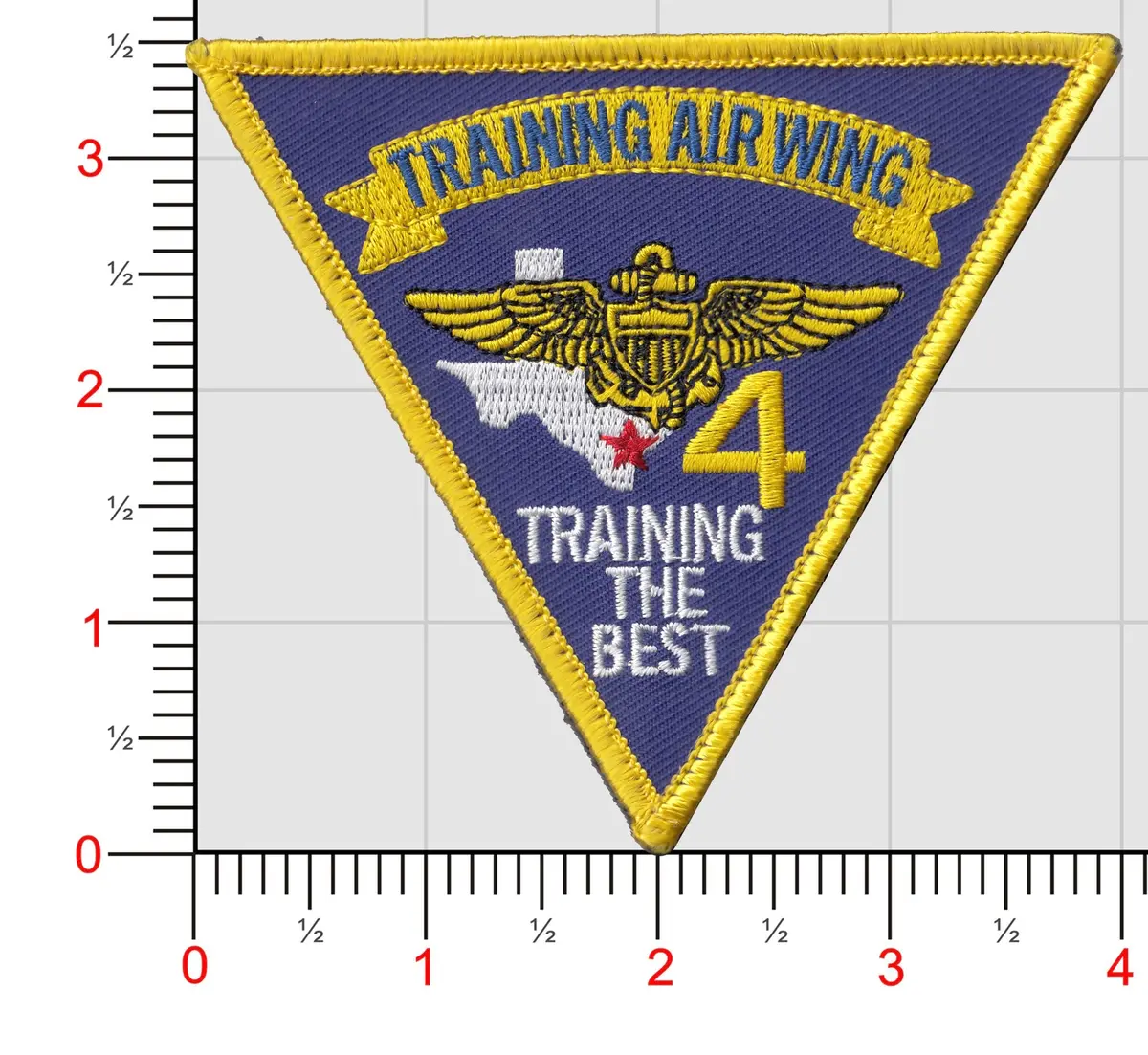 Officially Licensed Us Navy Training Wing-4 Patch 1