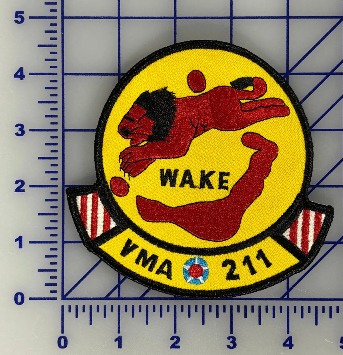 Officially Licensed Usmc Vma-211 Wake Island Avengers Patch 1