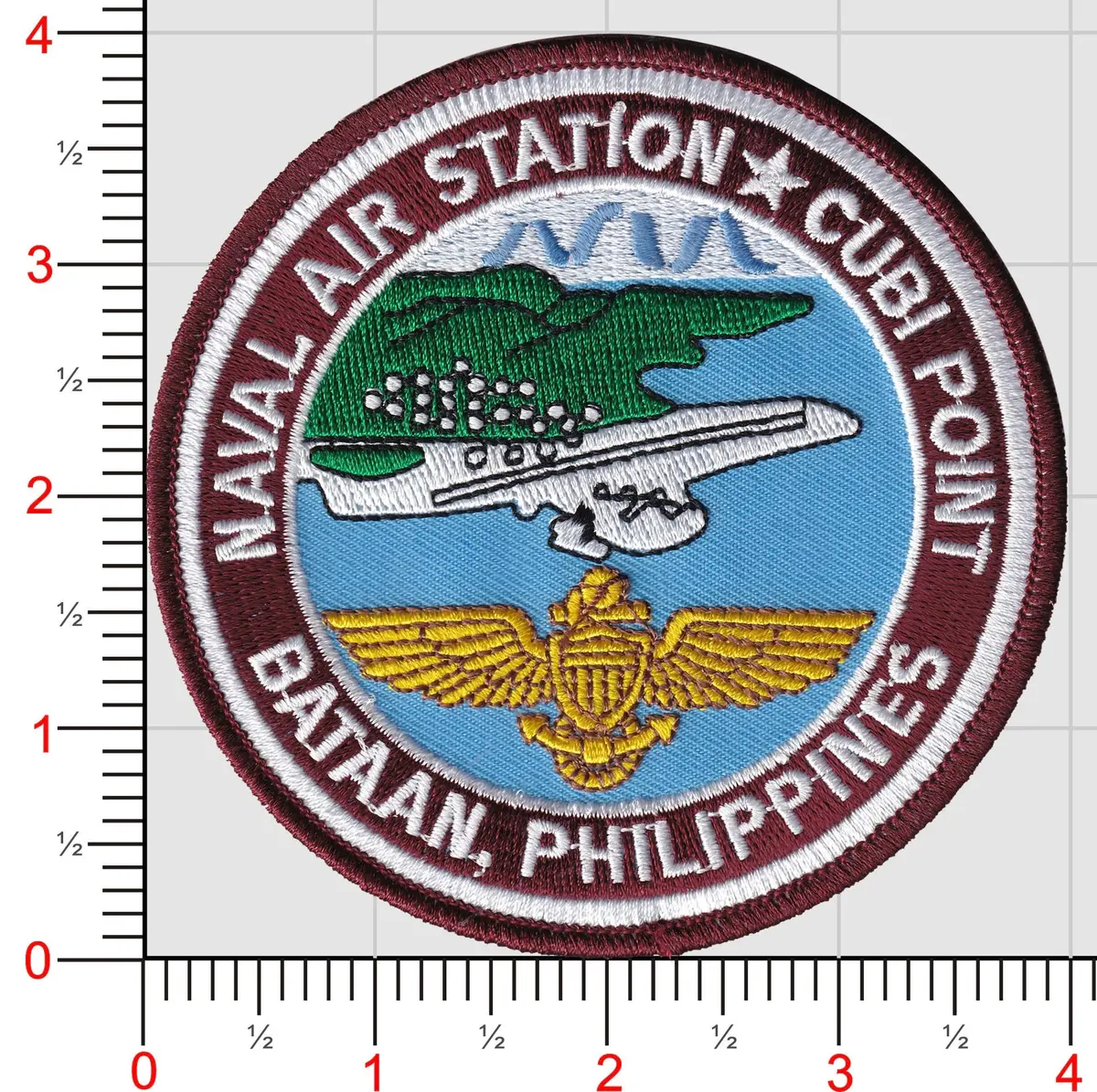 Officially Licensed Us Navy Nas Cubi Point Patch 1