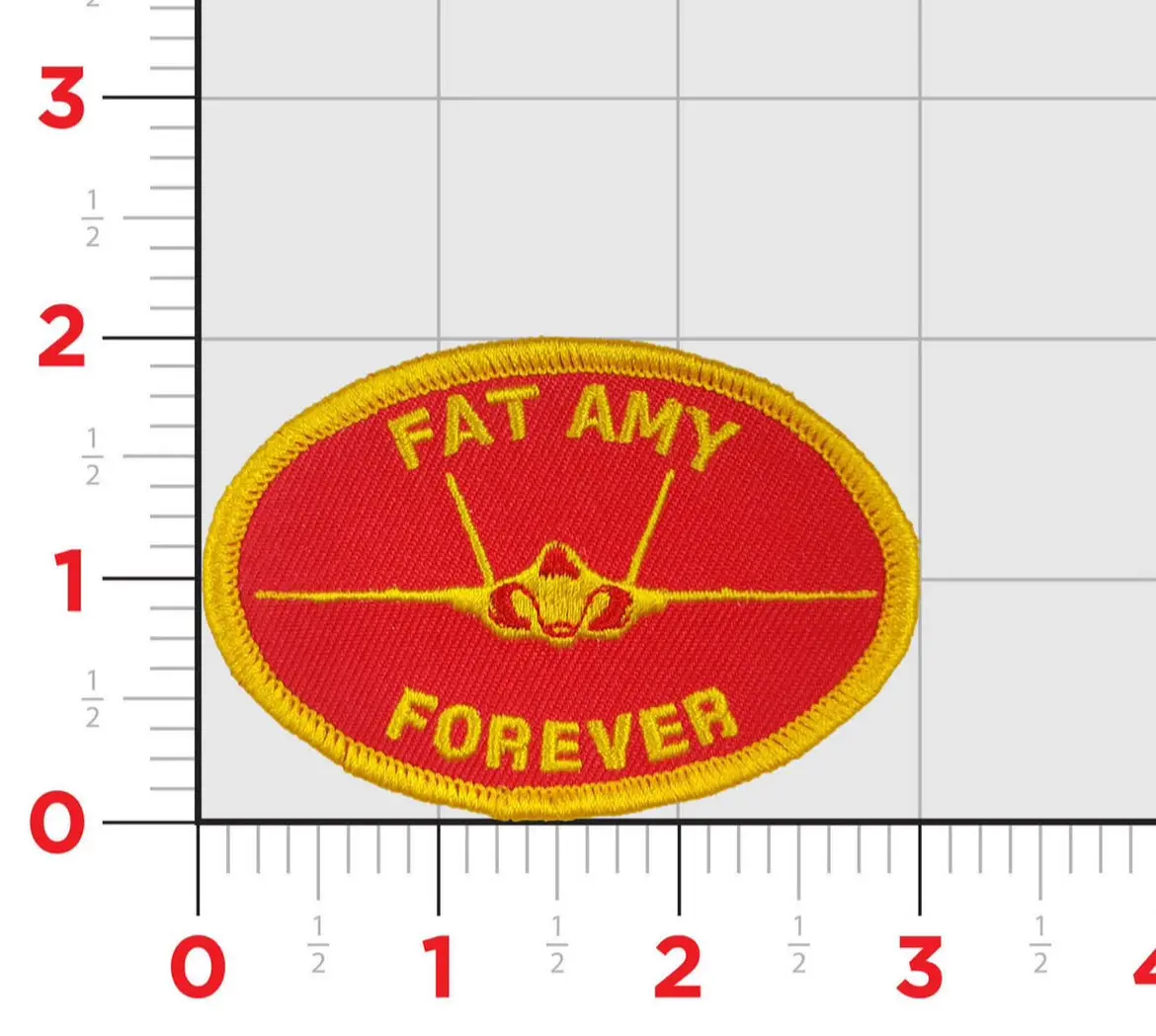 F-35 Fat Amy Shoulder Patch 1
