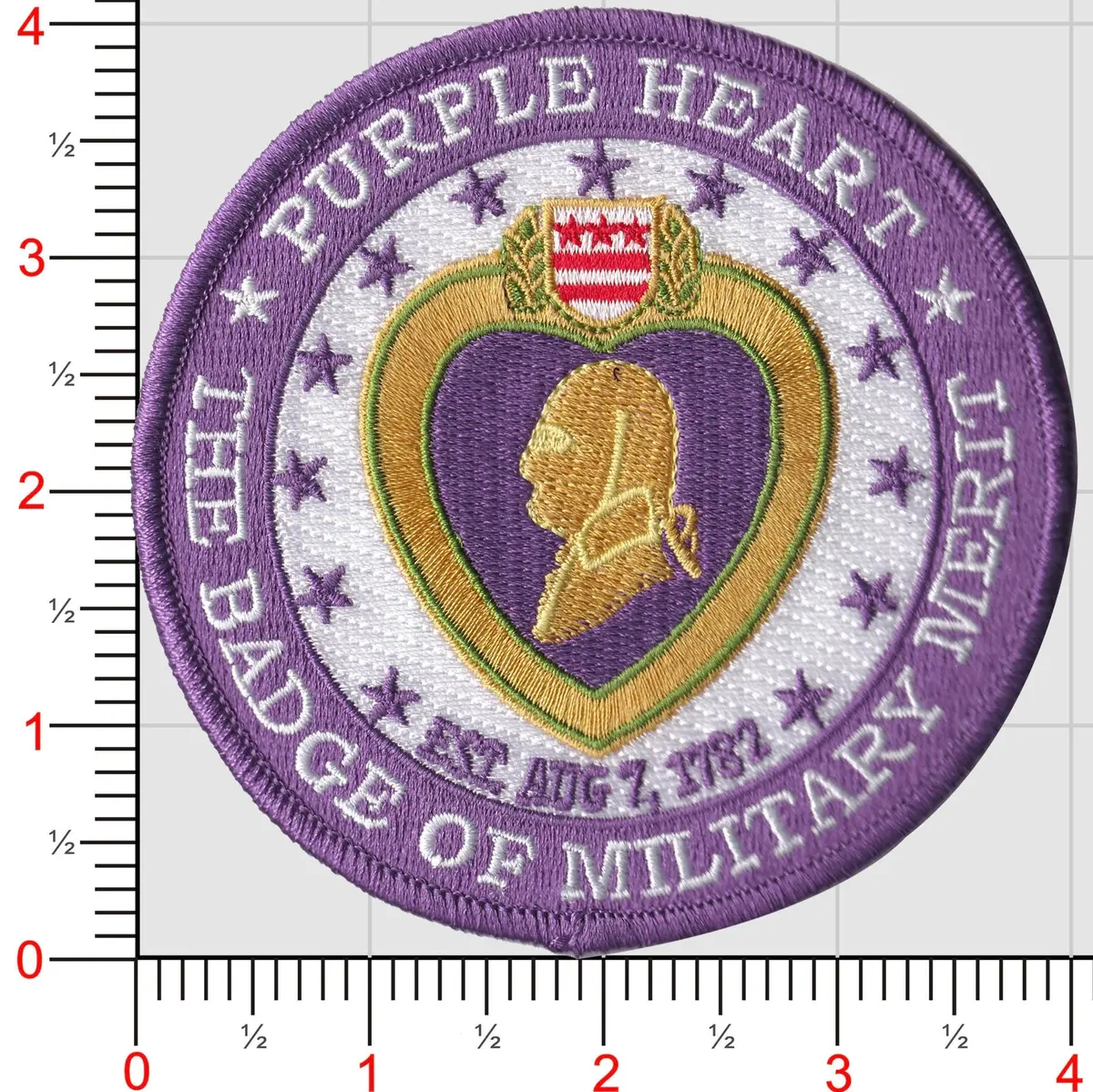 Purple Heart Medal Patch 1