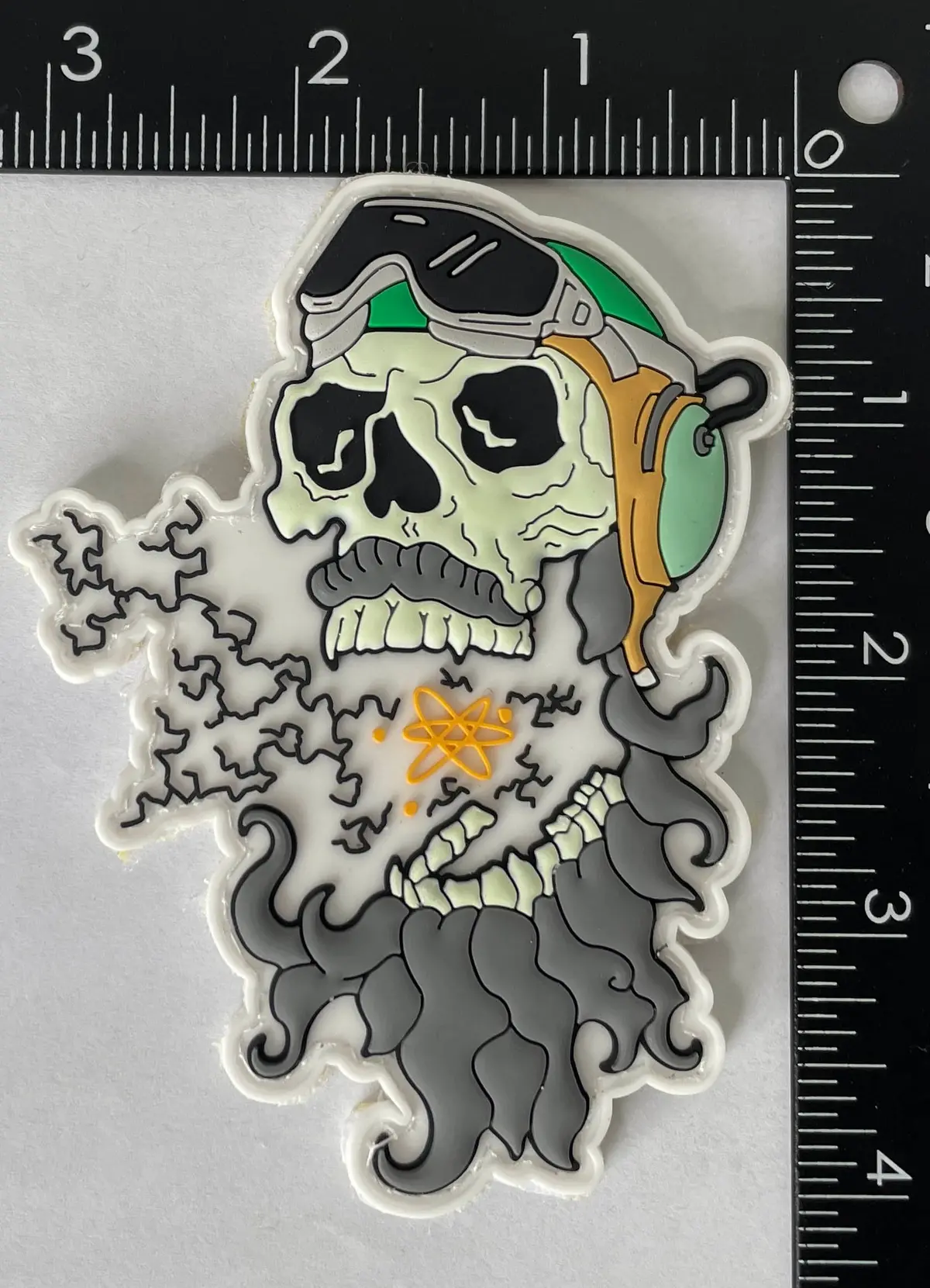 Vaq-133 Wizards Plane Captain Pvc Glow Patch 1