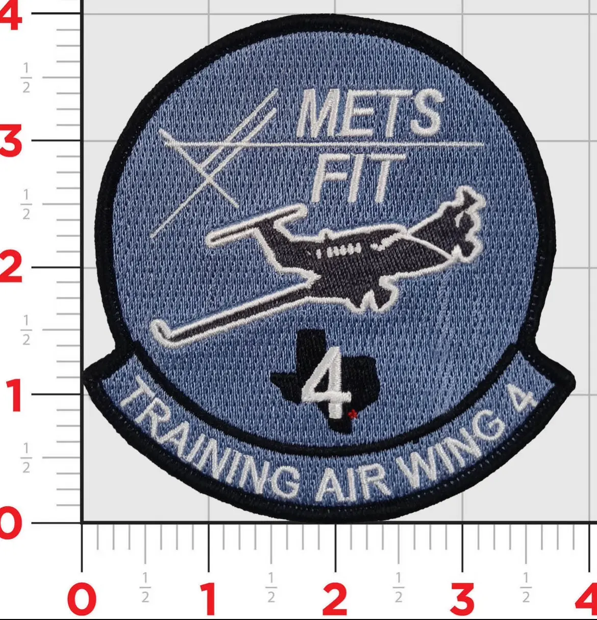 Official Training Wing Four Tw-4 Mets Flight Instructor Patch 1