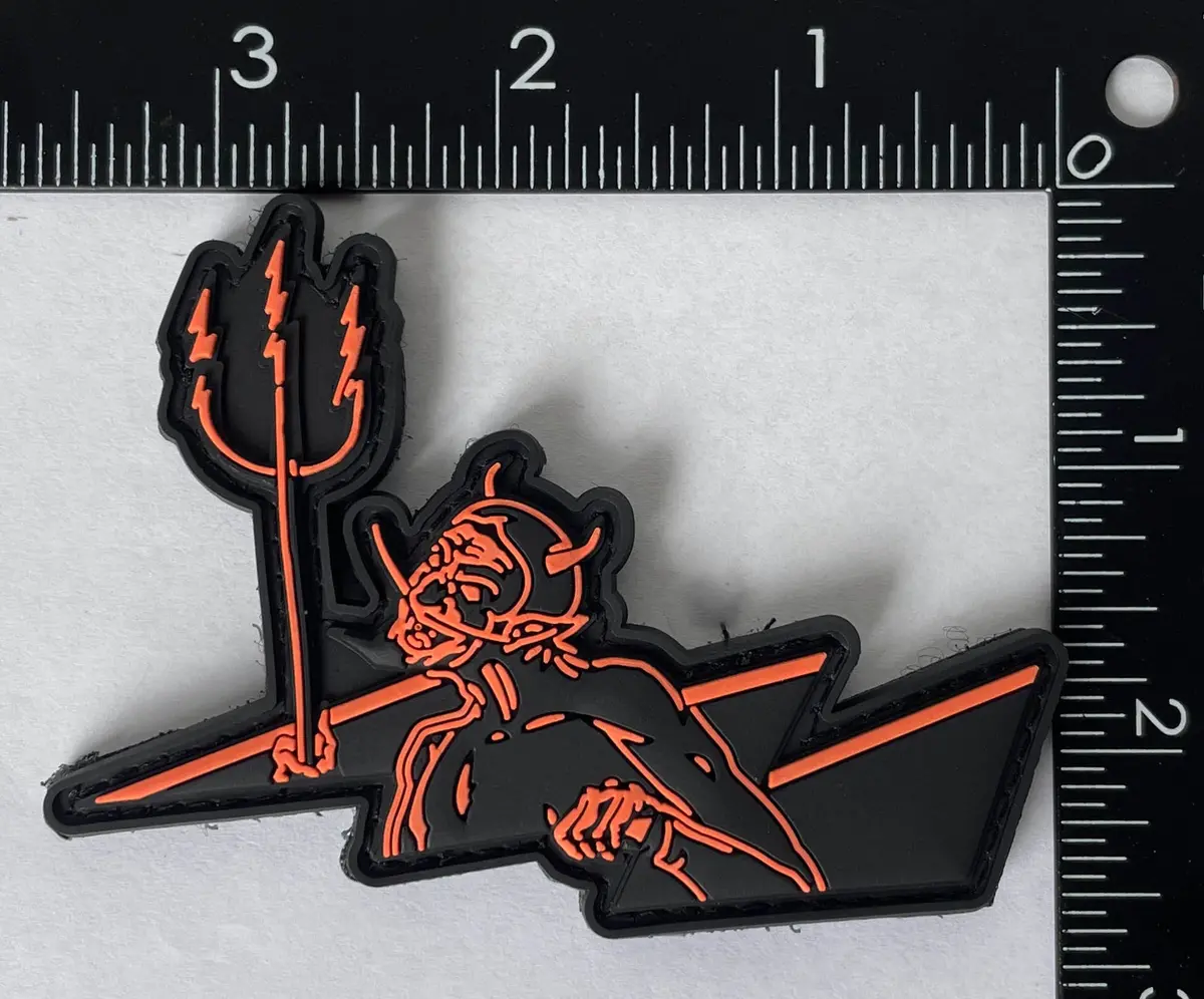 Official Vaq-144 Main Battery Pvc Glow Patches 2