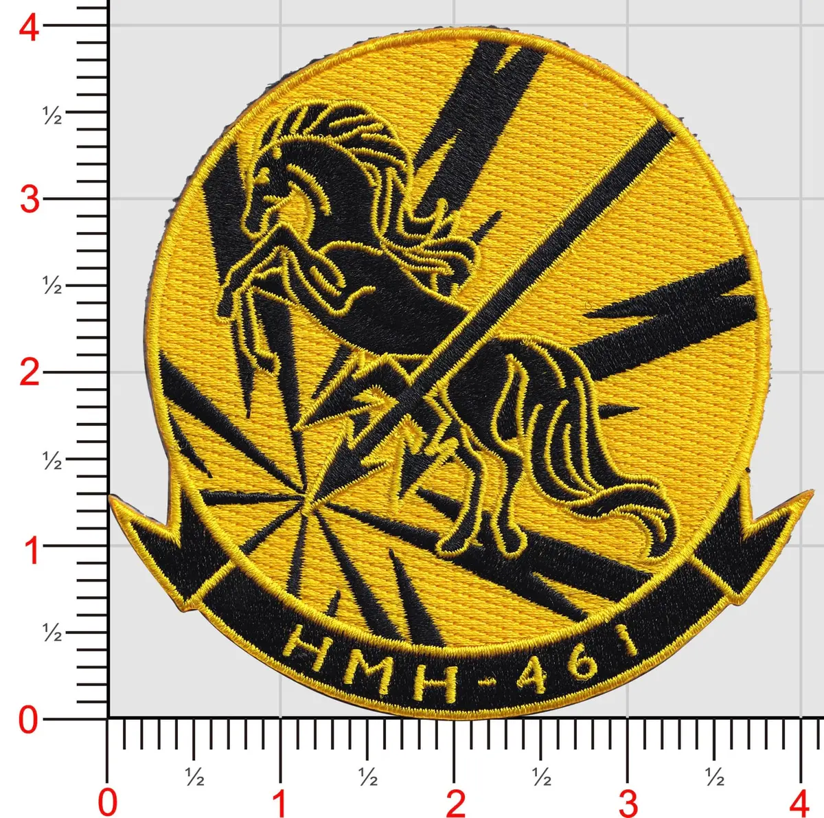 Officially Licensed Usmc Hmh-461 Iron Horse 2020 Patch 3