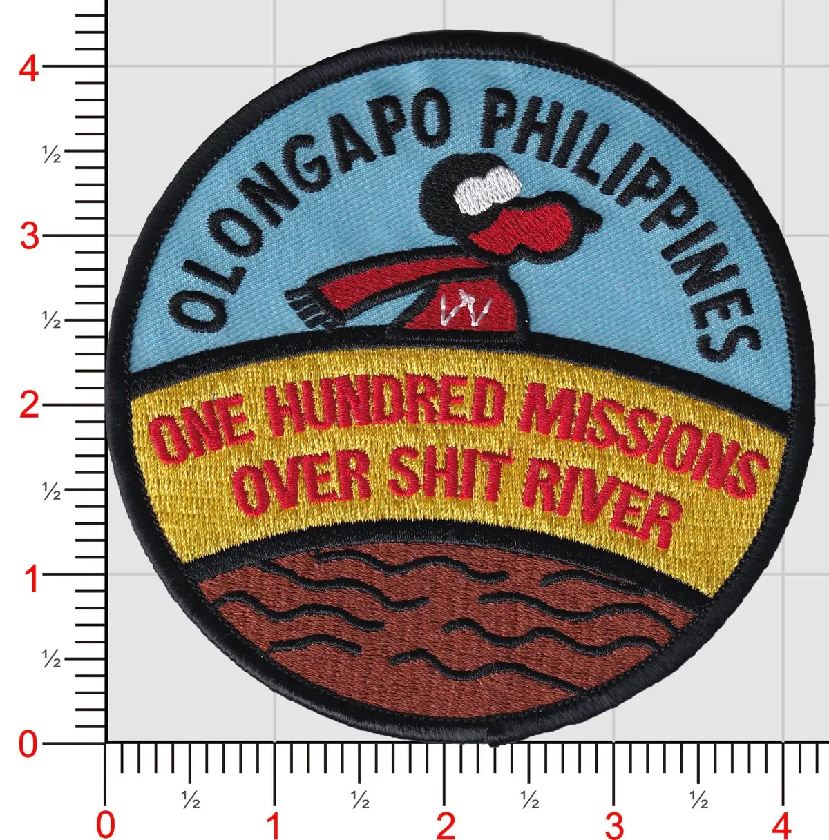 Olongapo 100 Missions Over Shit River Patch 1