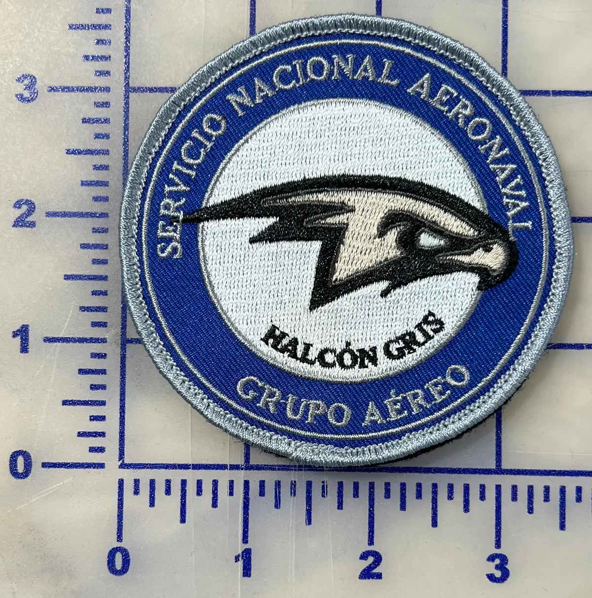 Panamanian Naval Aero Service Gray Falcon Patch 1