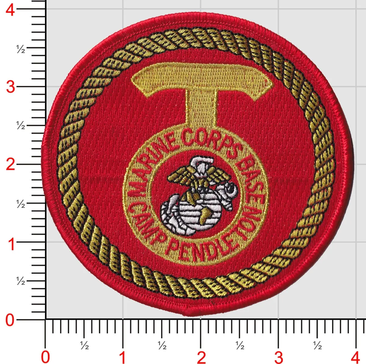 Officially Licensed Usmc Mcb Camp Pendleton Patch 1