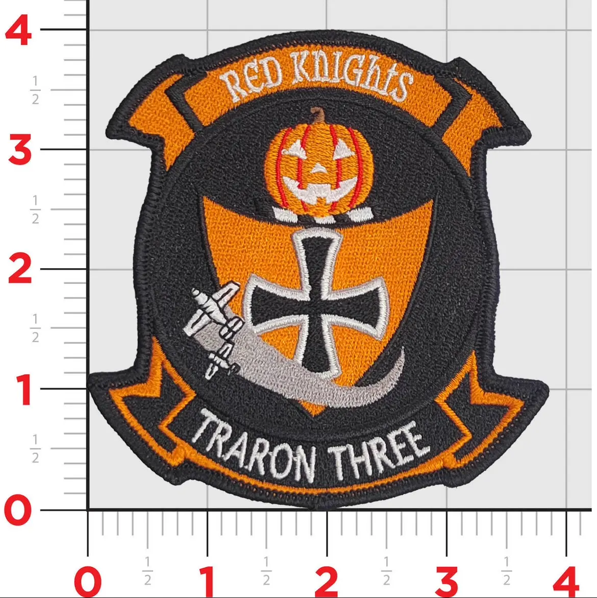Official Vt-3 Red Knights Holiday Patches 1