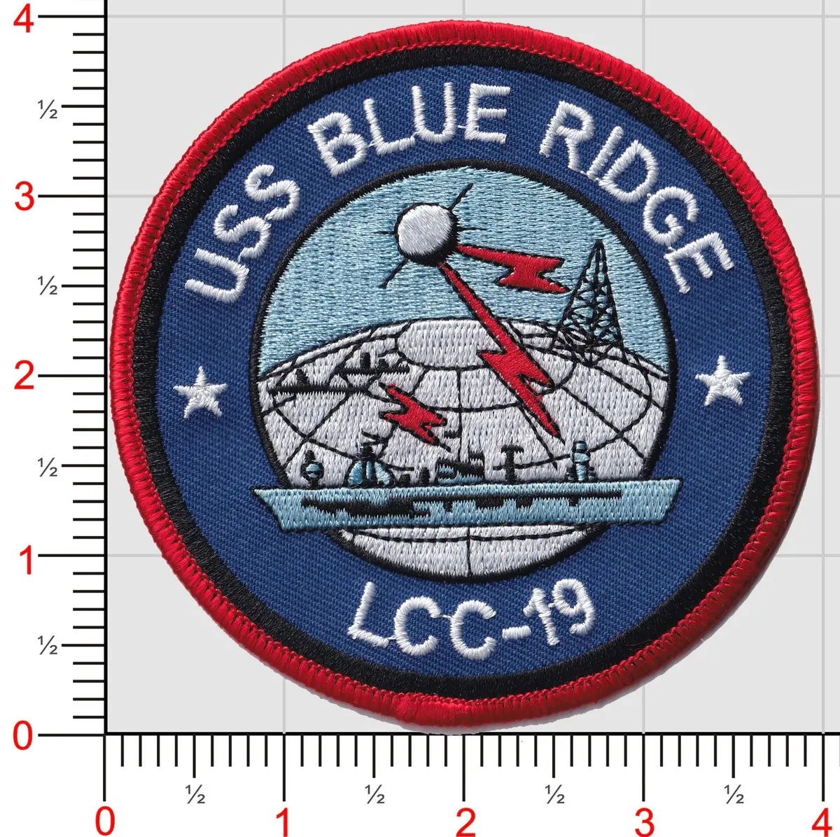 Uss Blue Ridge Lcc-19 Patch 1