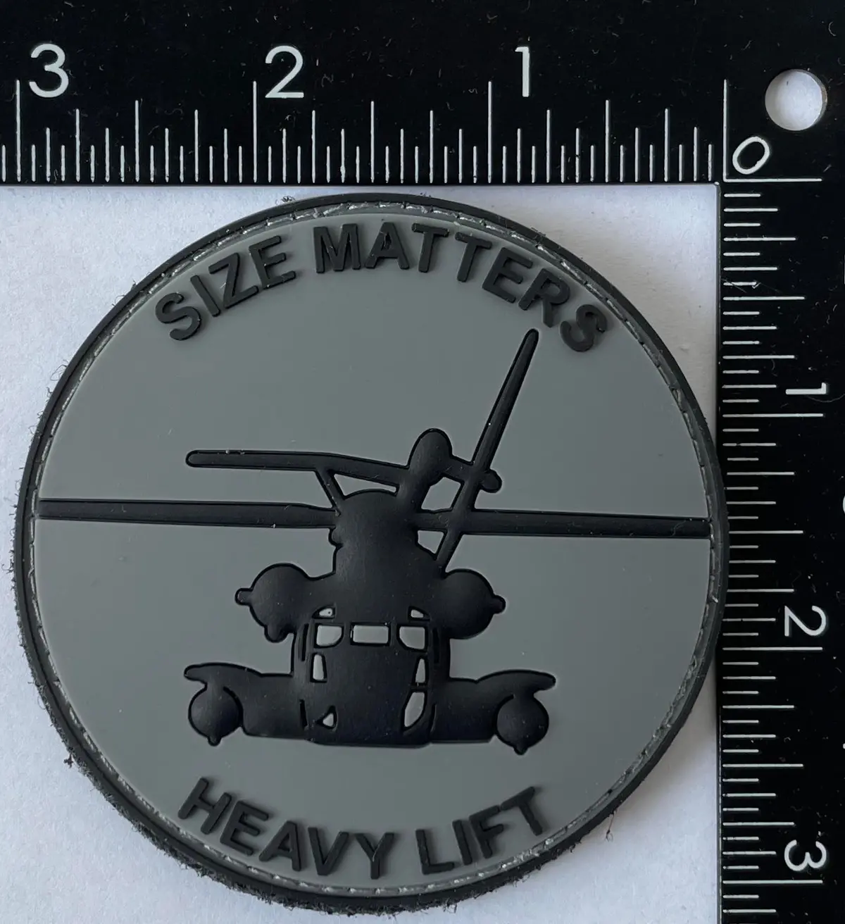 Ch-53 Size Matters Pvc Patch 1