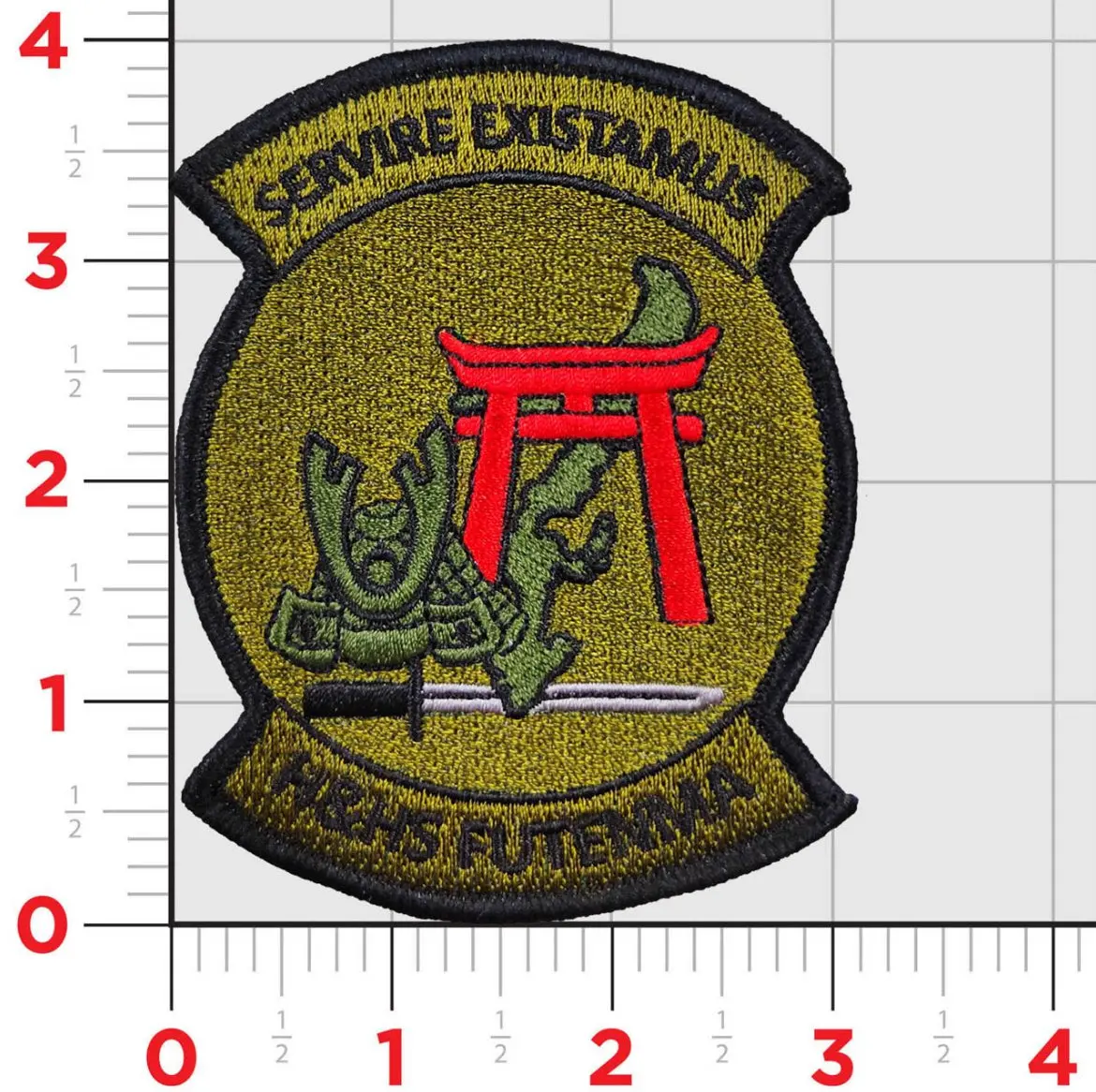 Officially Licensed Usmc H&Hs Futenma Patch (F) 1