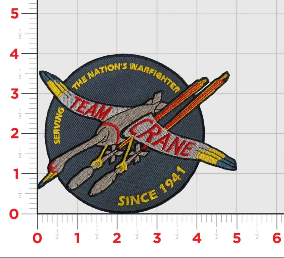 Official Naval Support Activity Nsa Crane Patch 1