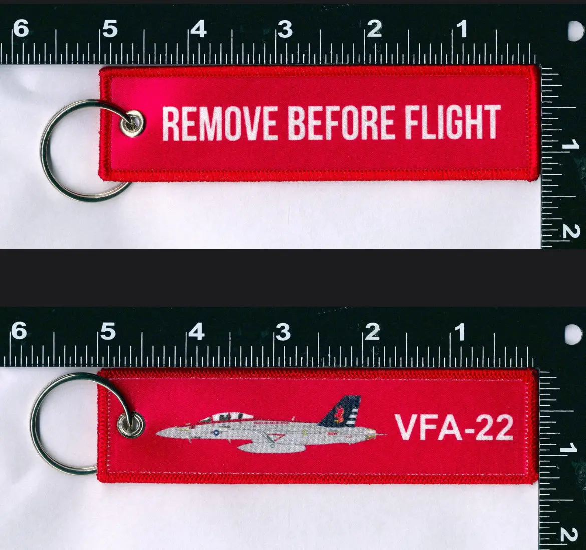 Official Vfa-22 Redcocks F-18 Key Ring 1