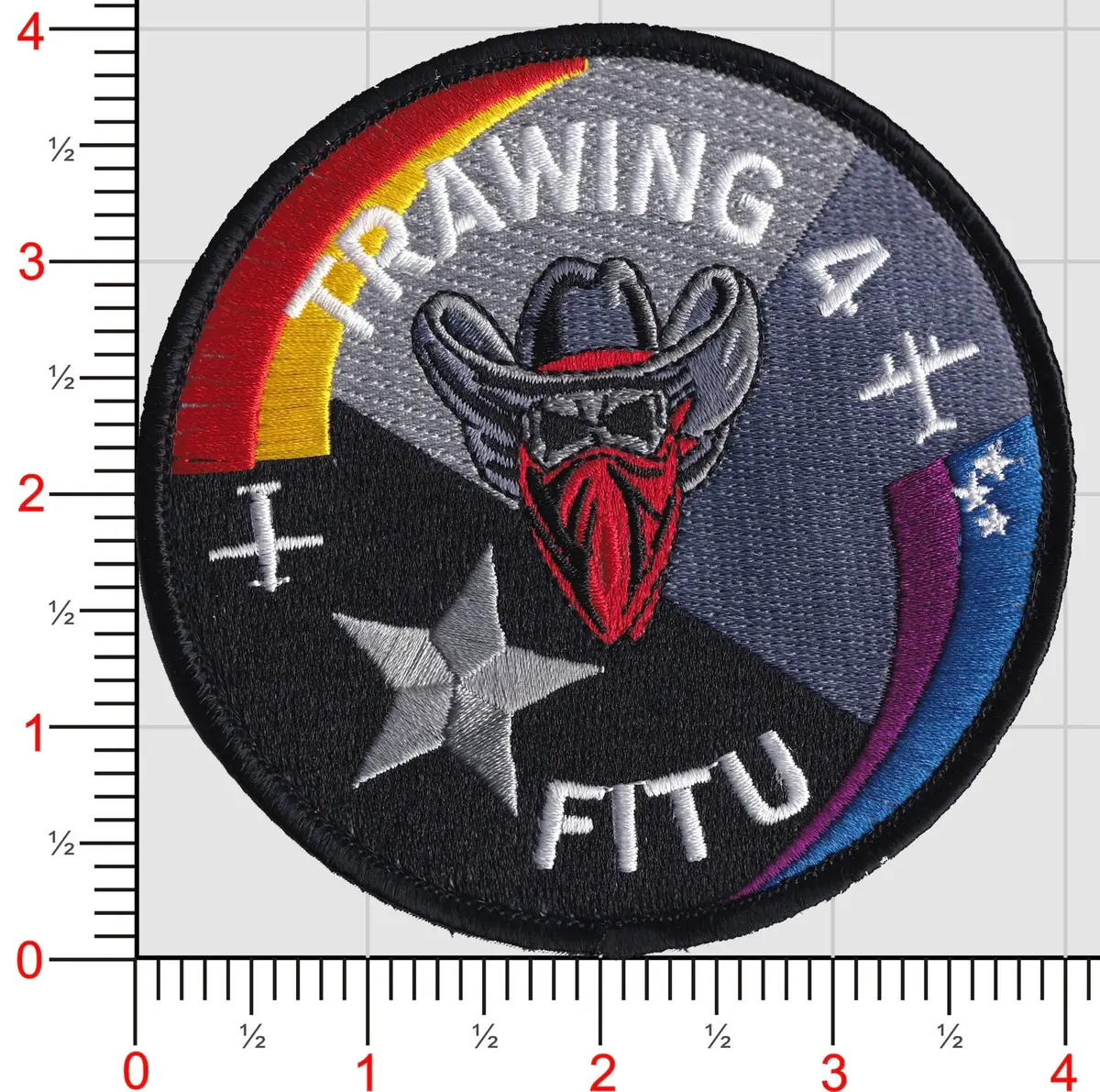 Us Navy Fitu/Training Wing-4 Patch 1