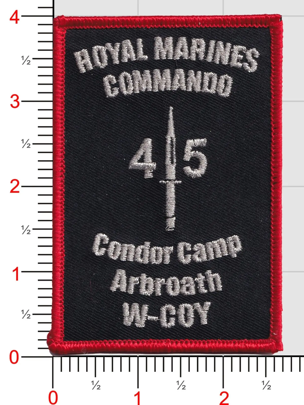 Royal Marines Commando 45 Condor Camp Patch 1