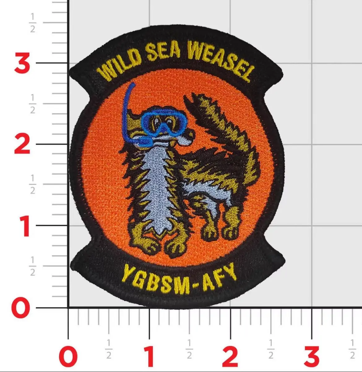 Official Vfa-147 Argonauts Wild Sea Weasel Patch 1
