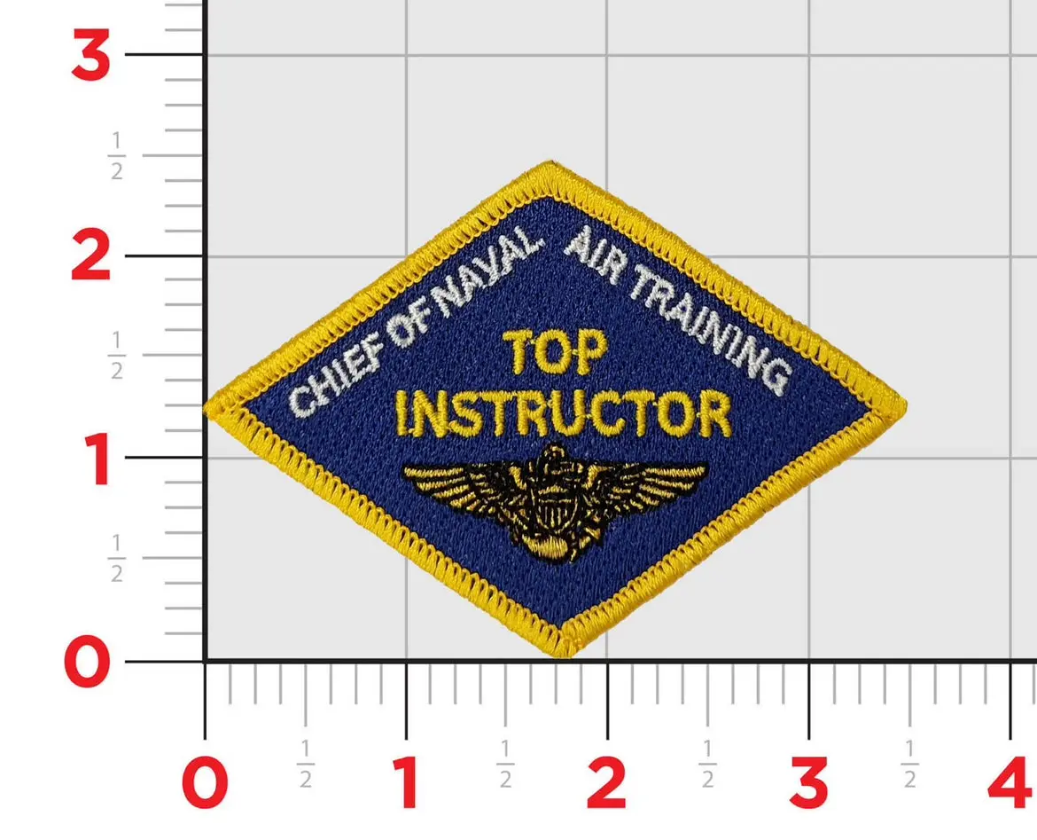 Official Training Wing 4 Tw-4 Top Instructor Patch 1