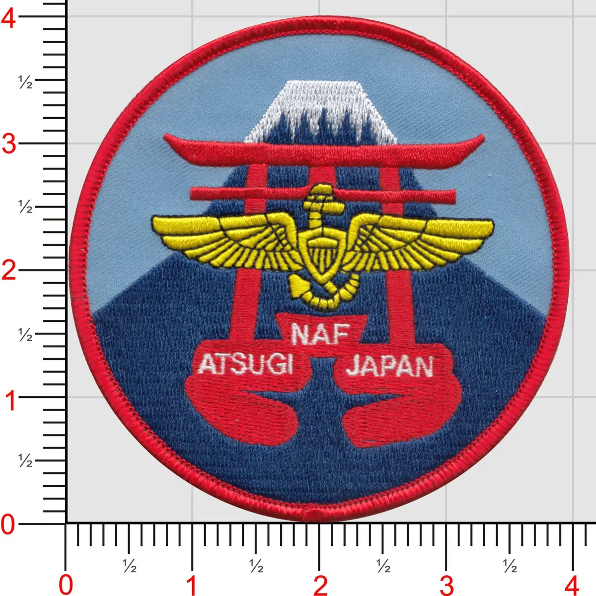 Officially Licensed Us Navy Naf Atsugi Patch 1
