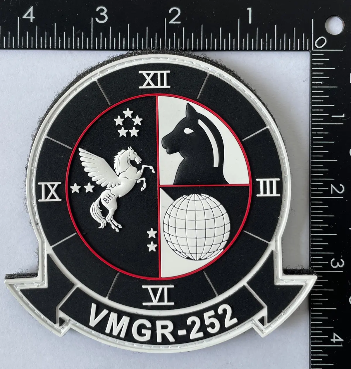 Officially Licensed Usmc Vmgr-252 Otis Pvc Patch 1