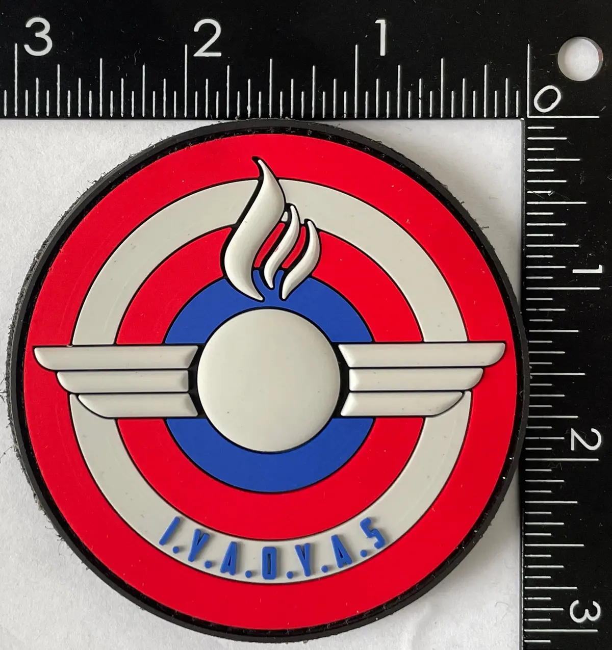 Ordnance Iyaoyas Captain America Shield Pvc Patch 1
