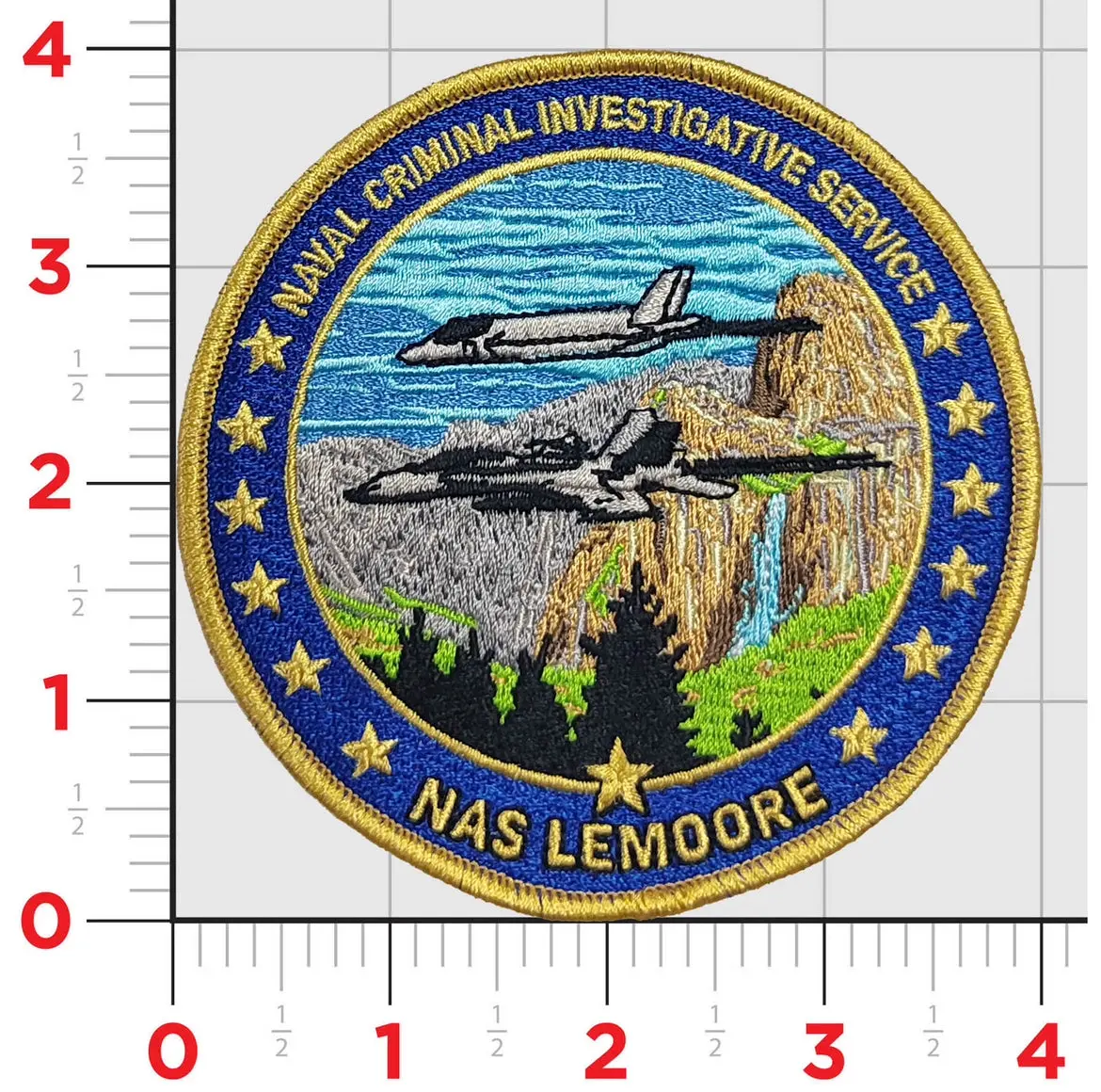 Official Naval Criminal Investigative Service Ncis Nas Lemoore Patch 1
