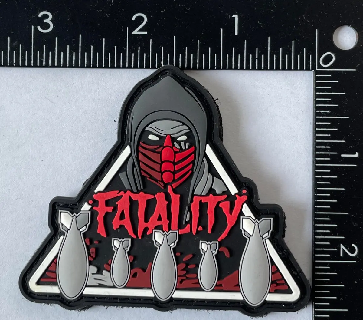 Ordnance Fatality Pvc Patch 1