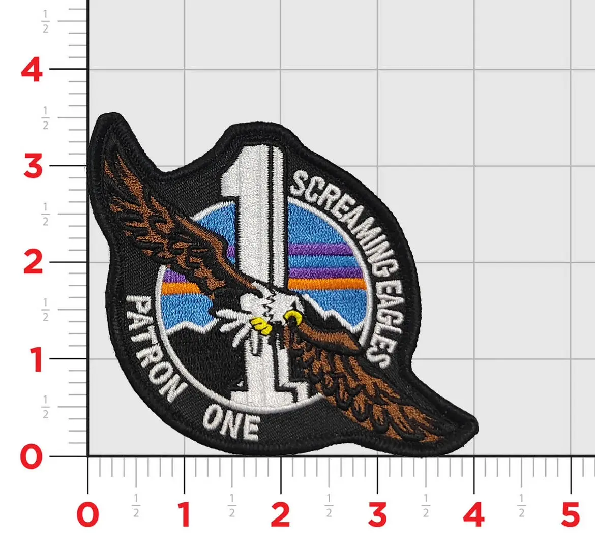 Official Vp-1 Screaming Eagles Patagonia Patch 1