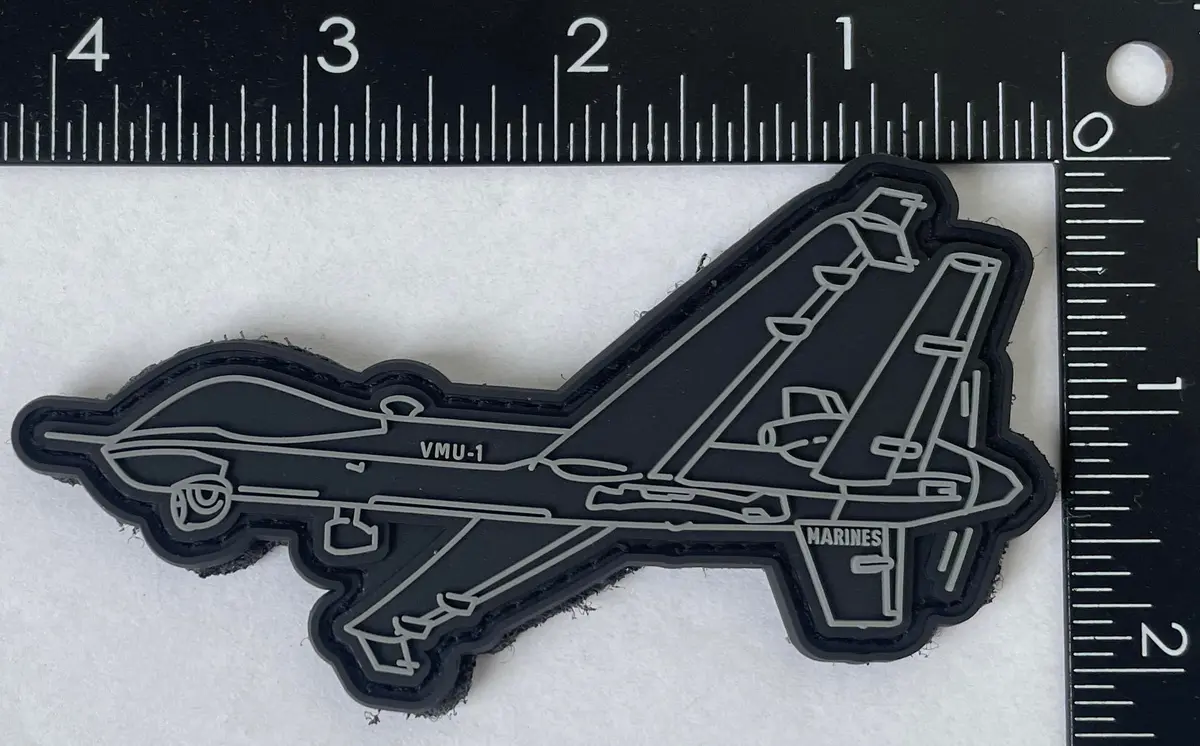 Vmu-1 Mq-9 Predator Pvc Glow Patch 1
