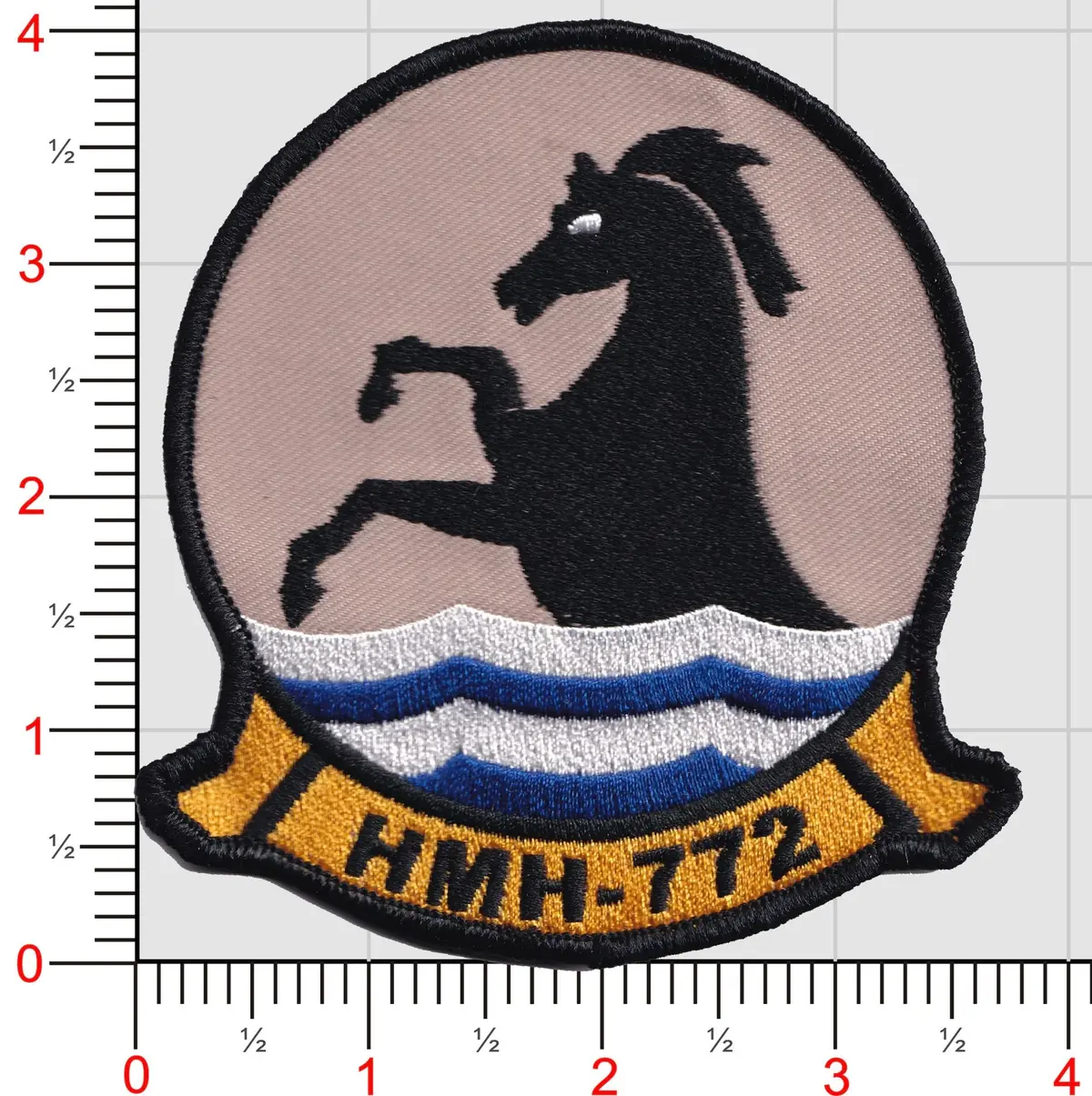 Officially Licensed Usmc Hmh-772 Patch 1