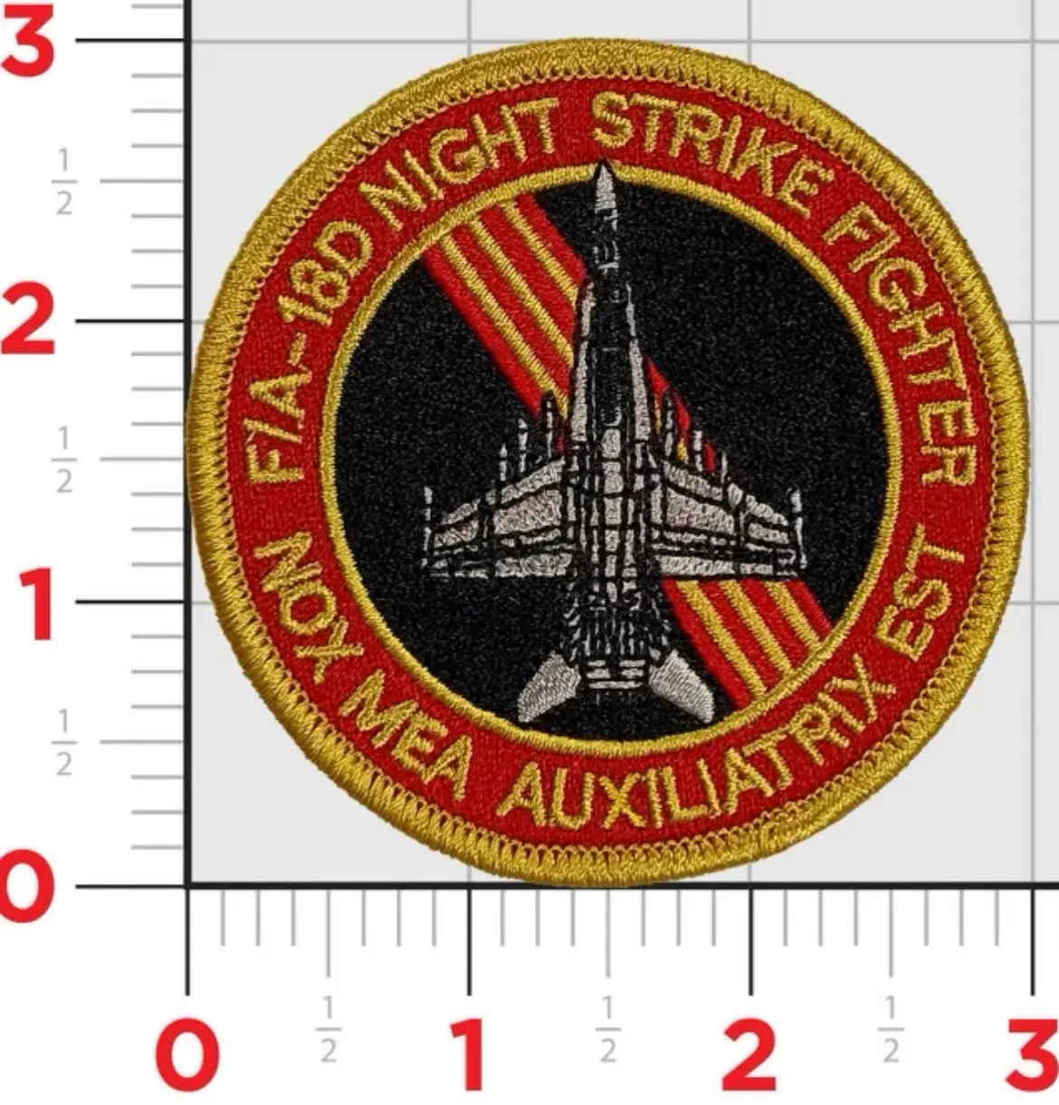 Official Vmfa(Aw)-224 Bengals F-18 Shoulder Patch 1