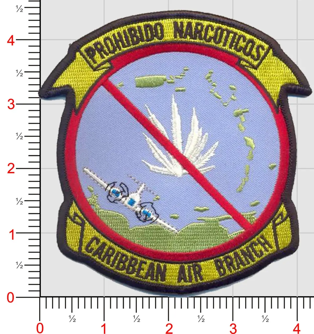Legacy Us Customs, Caribbean Air Branch Original Patch 1