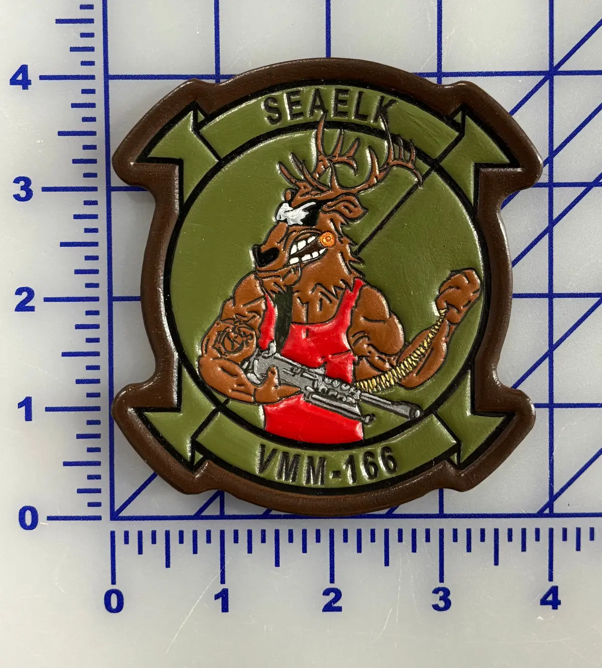 Vmm-166 Friday Seaelk Leather Patch 1