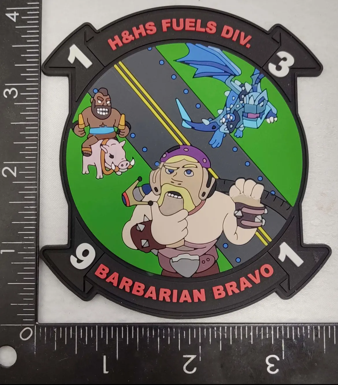 Official H&Hs New River Fuels Bravo 1391 Pvc Patch (N) 1